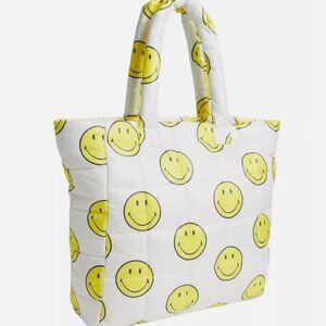 Gap x Smiley Puffer Travel Tote Bag